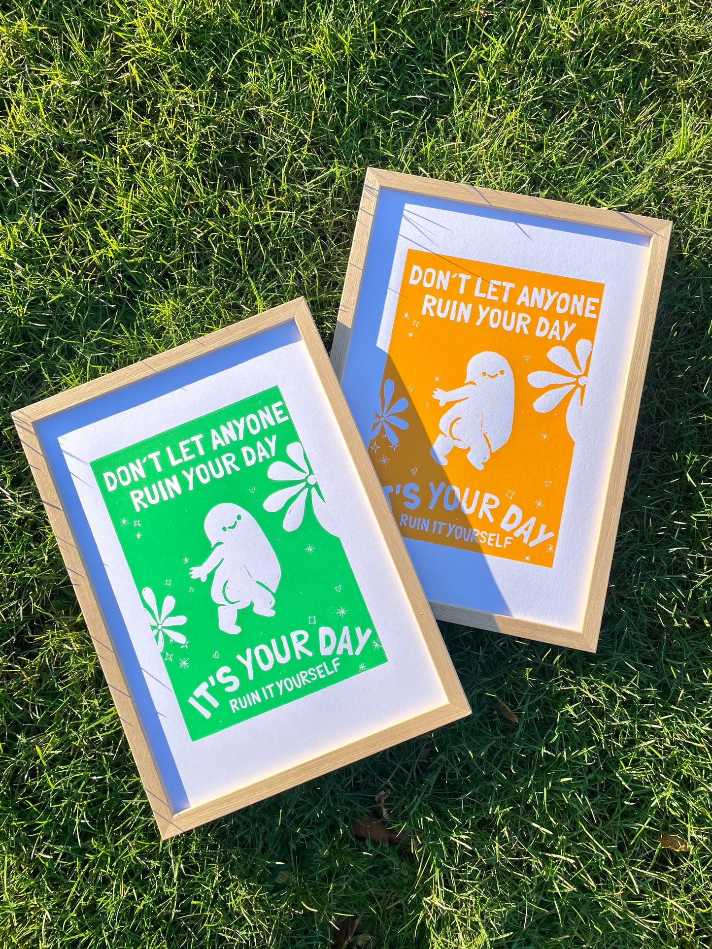 Don't let anyone ruin your day (choose color)