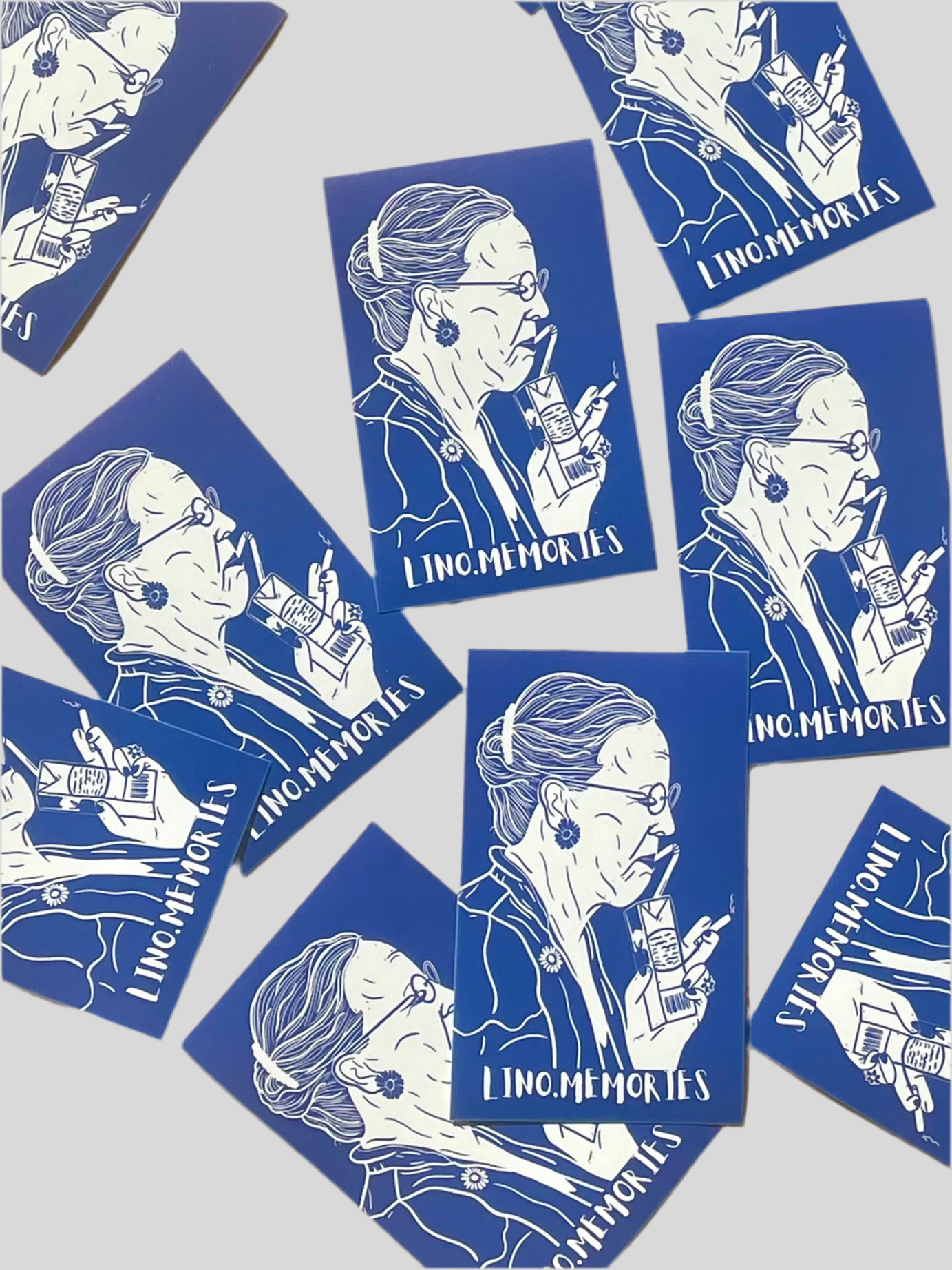 Daisy Juice stickers - 10 stk