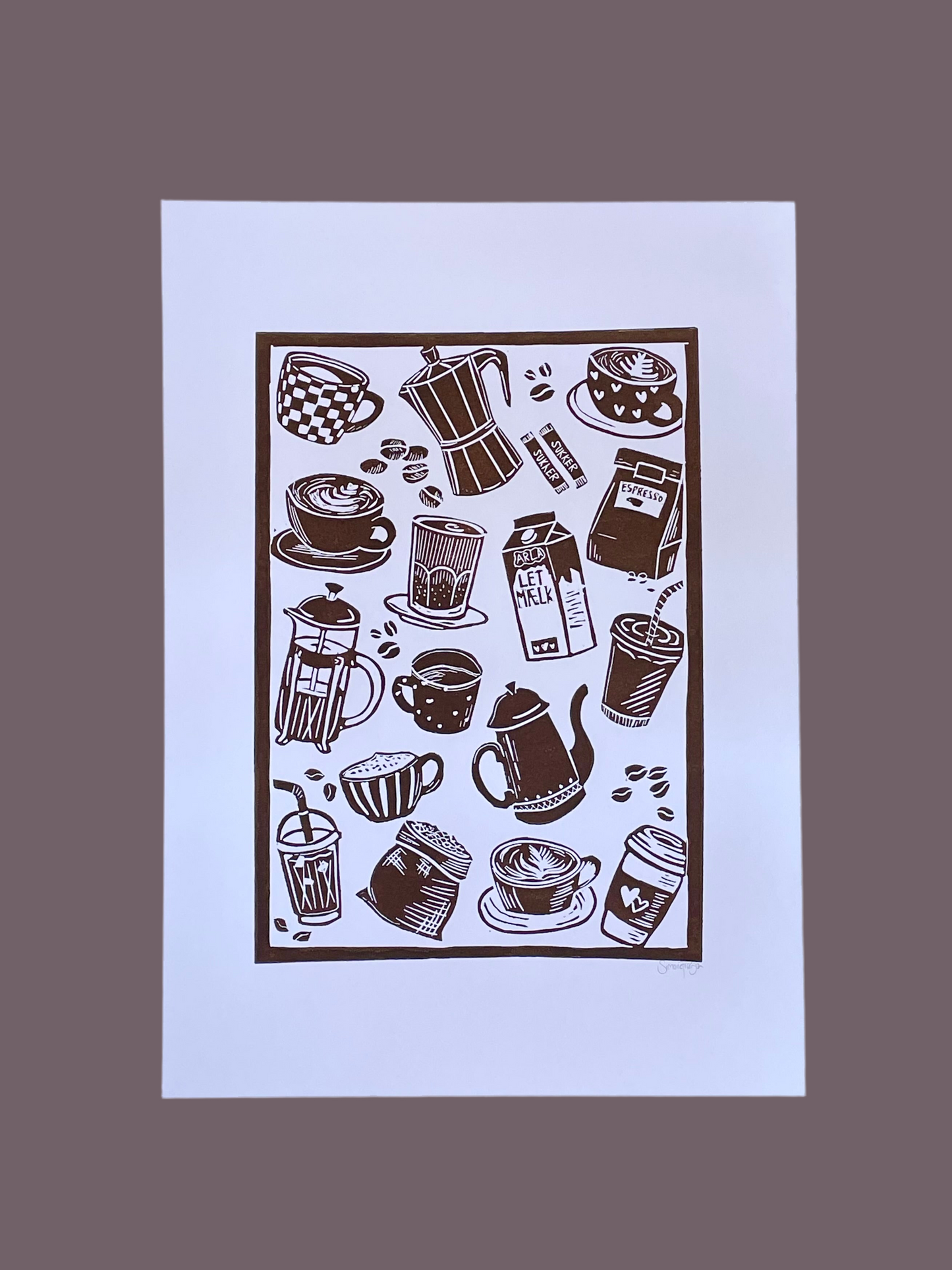 Coffee universe (choose color)