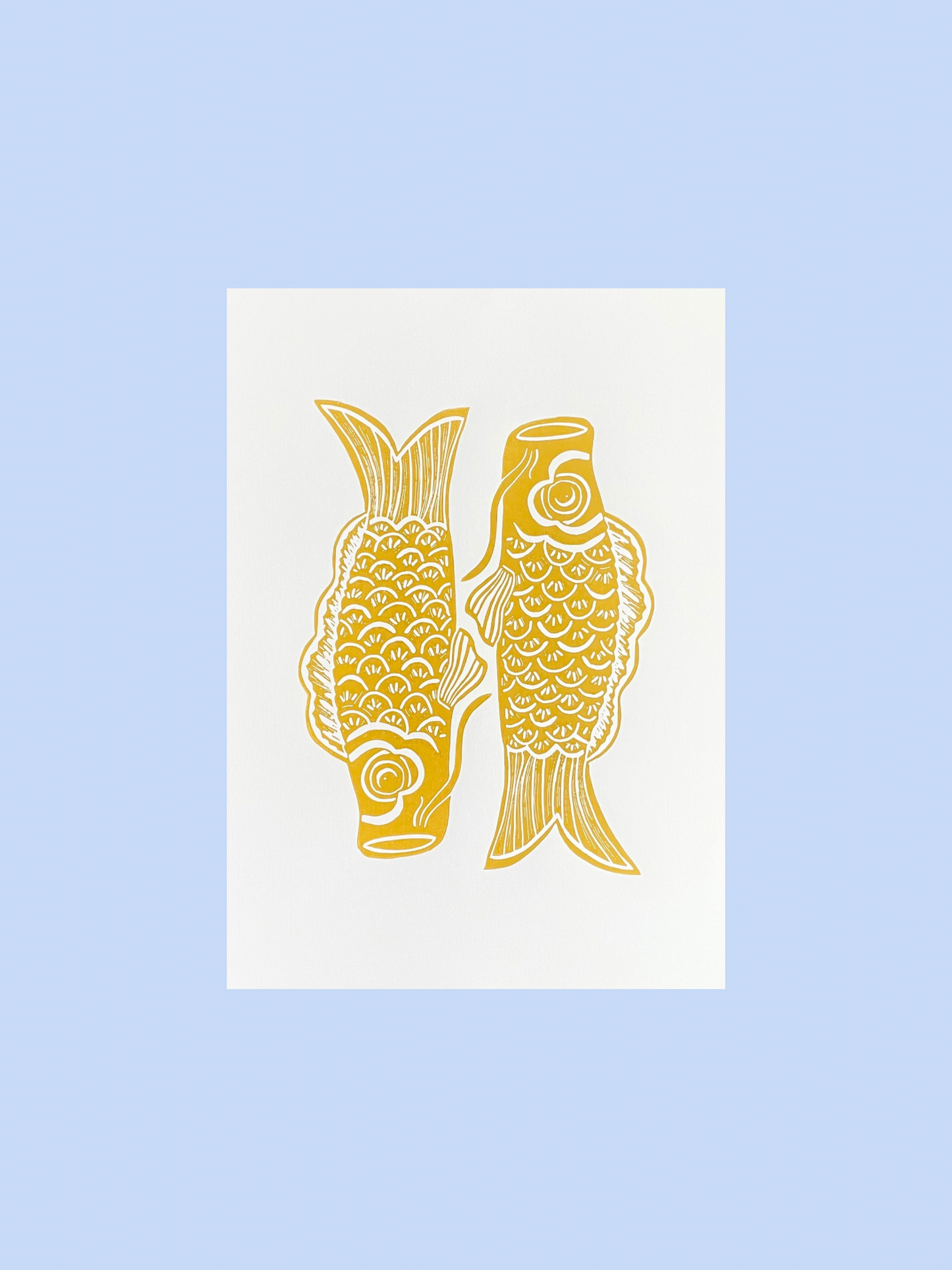 Koi fisk (vælg farve)