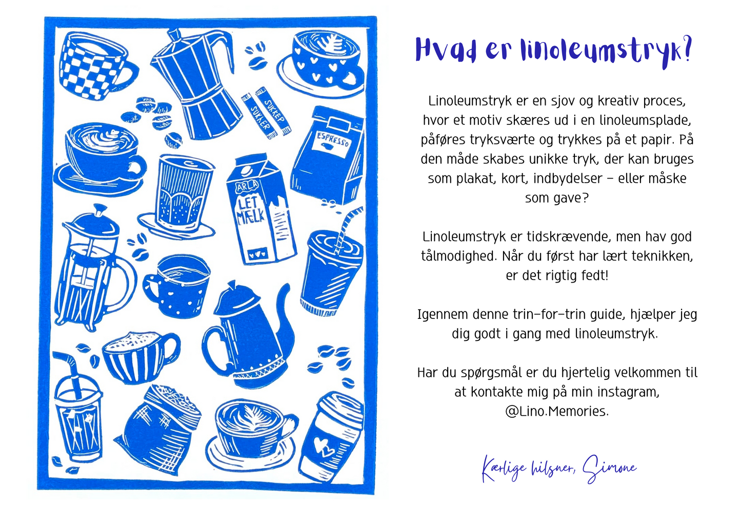 Step-by-step guide to linoleum printing (PDF)