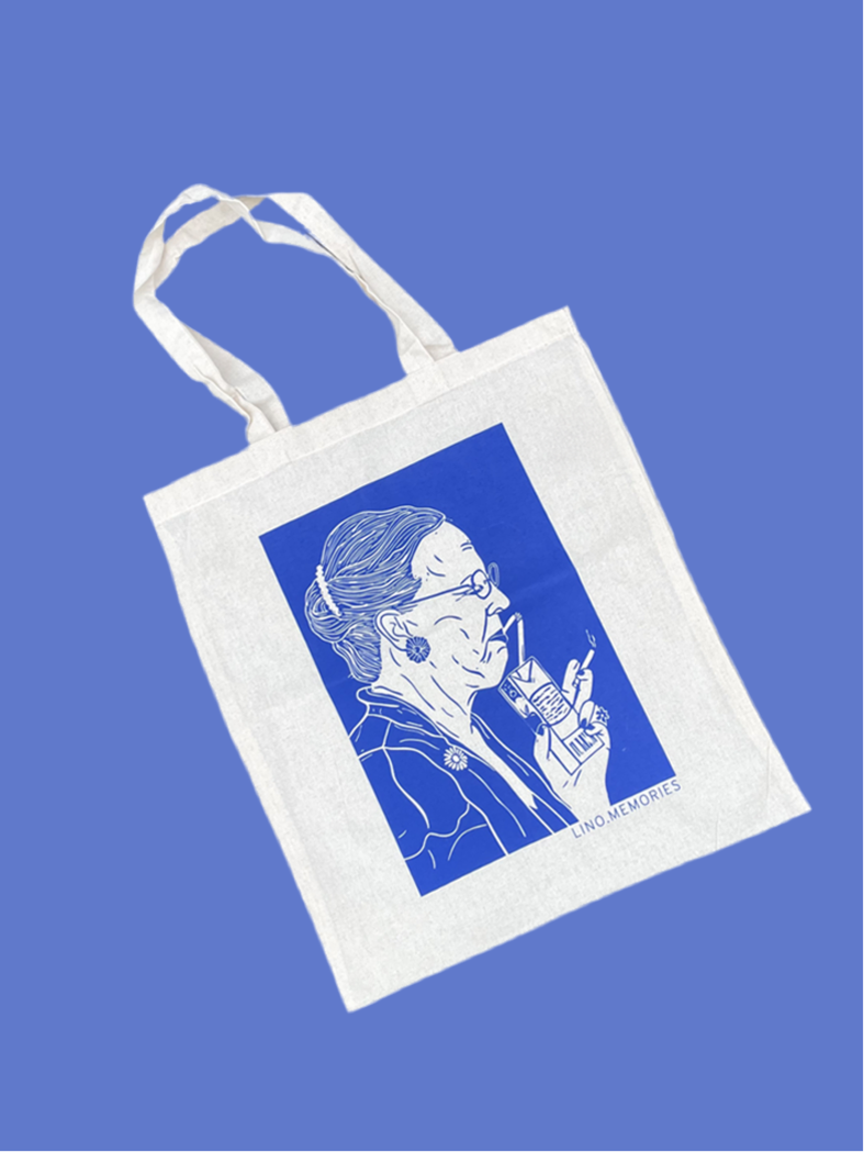 Daisy Juice tote bag