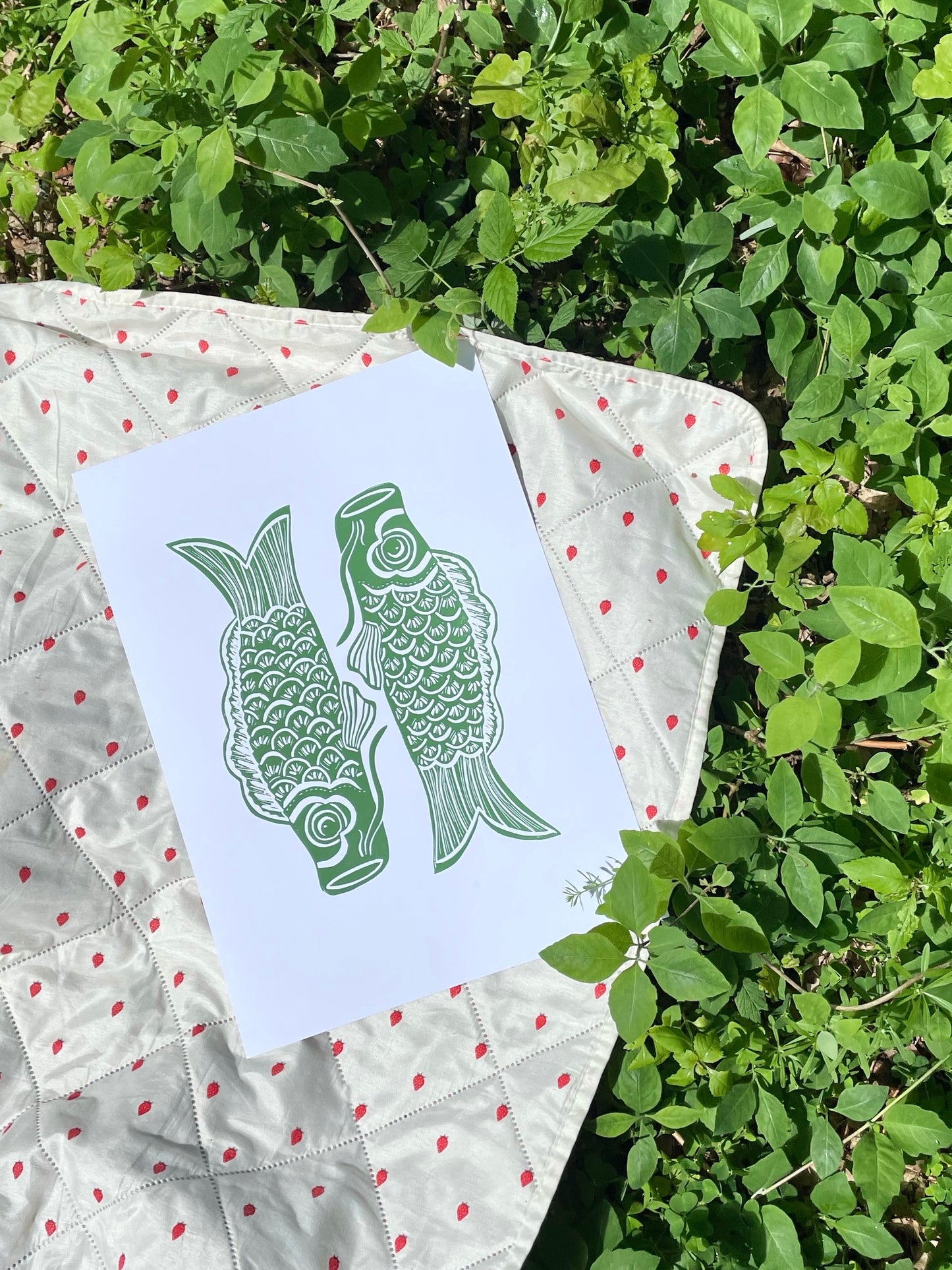 Koi fisk (vælg farve)