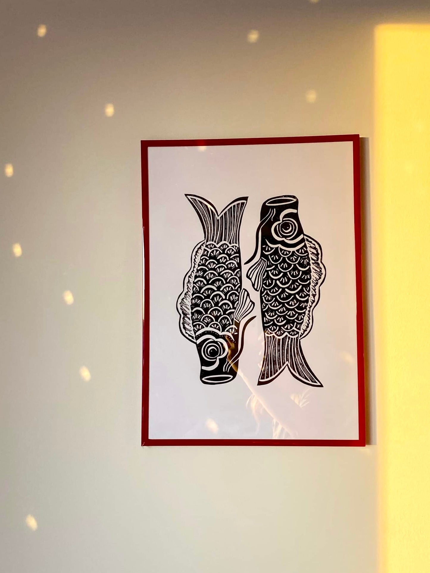 Koi fisk (vælg farve)