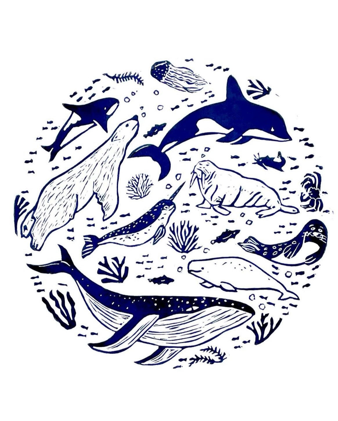Arctic animals (choose color)