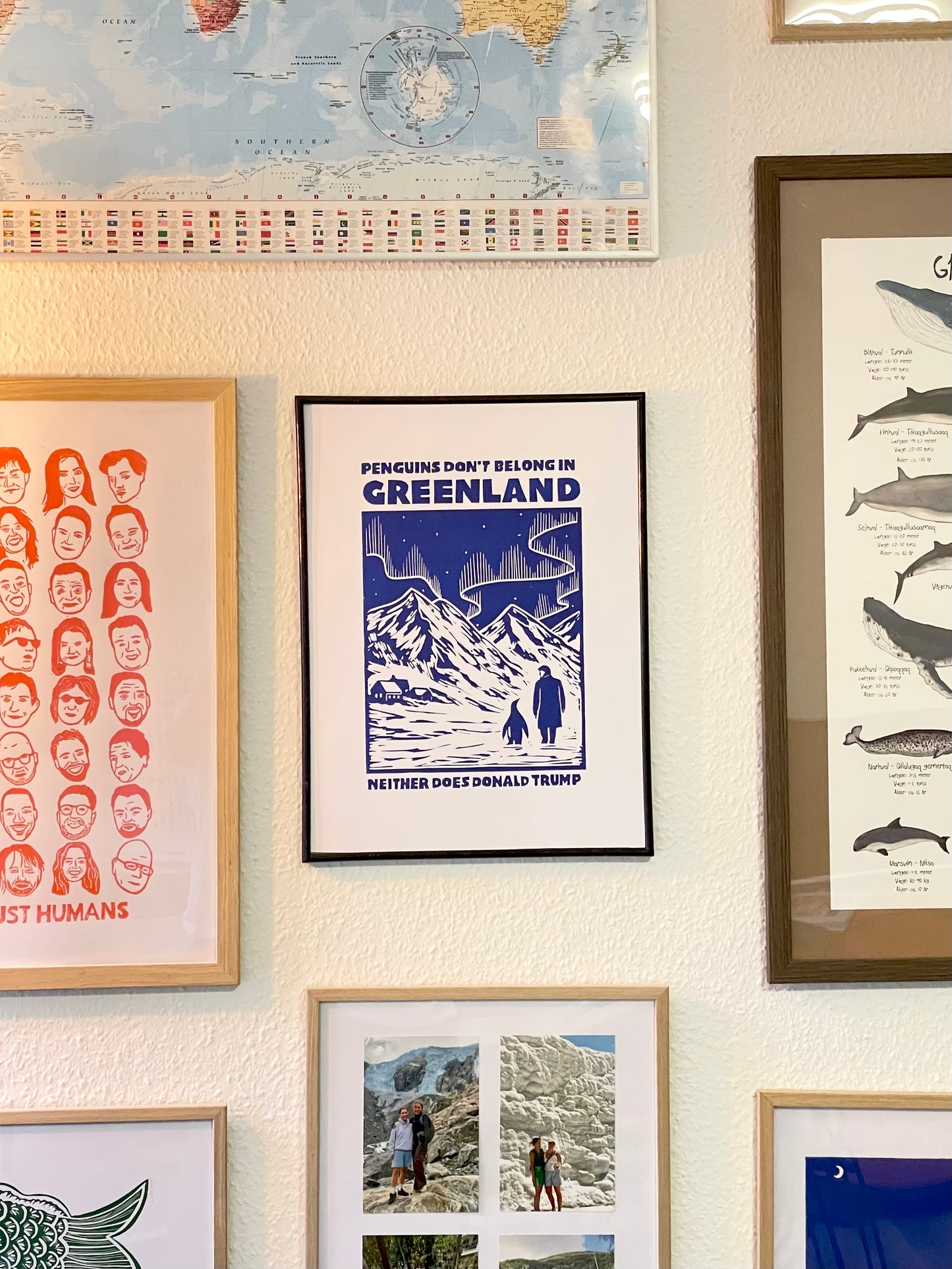 Trump & Penguins (vælg farve)