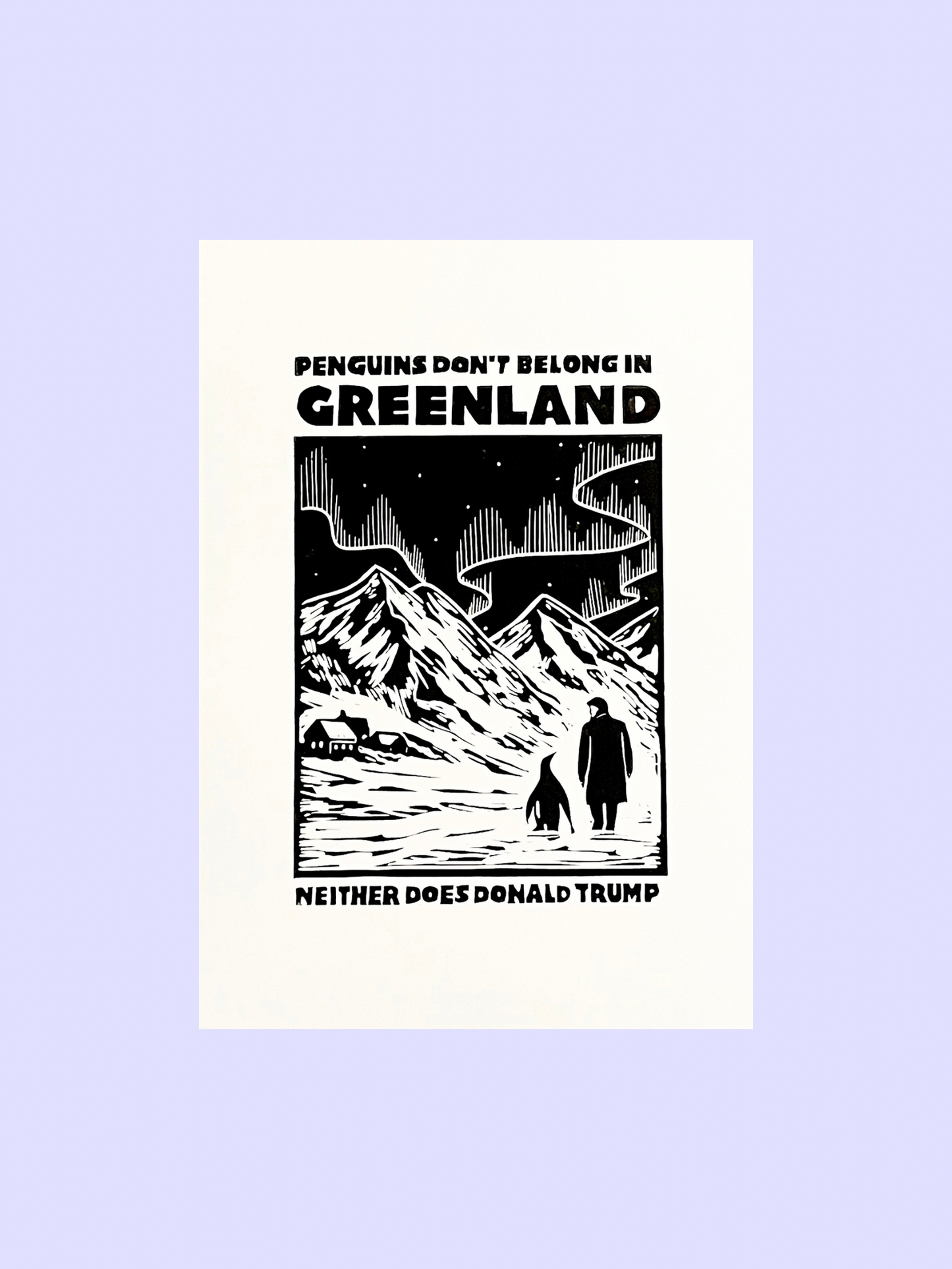 Trump & Penguins (vælg farve)