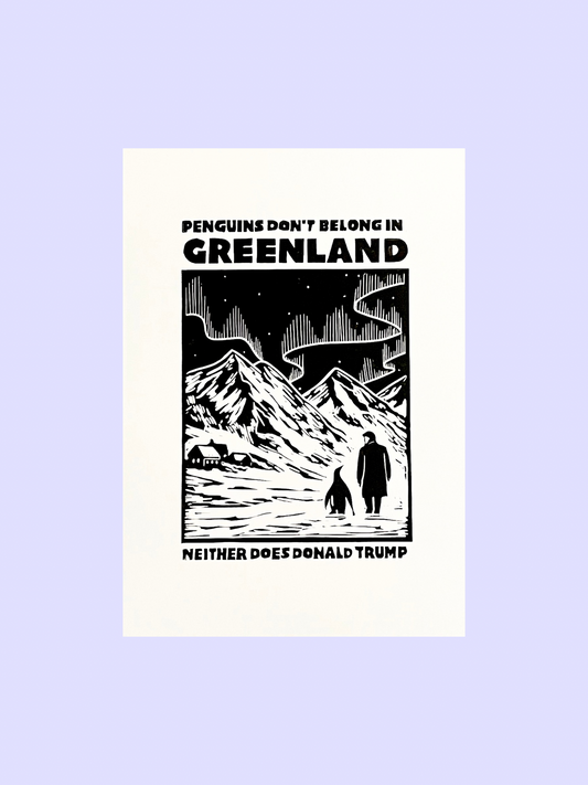 Trump & Penguins (vælg farve)