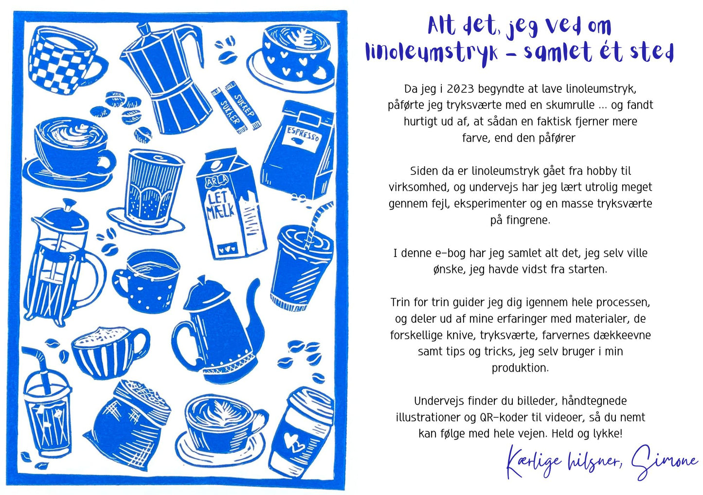 Din ultimative guide til linoleumstryk (e-bog) - INTROPRIS 99 kr