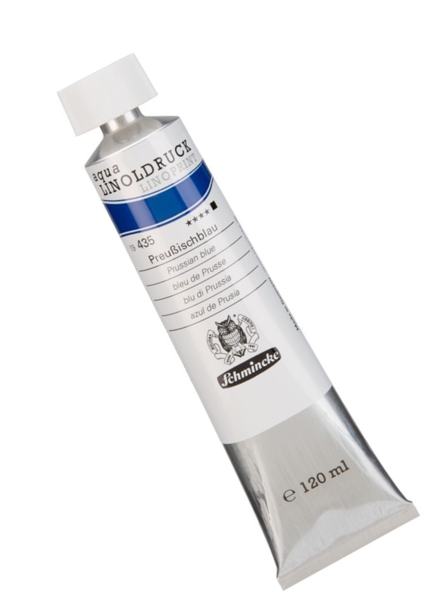 Schmincke Aqua Linoprint - preusserblå (120 ml)