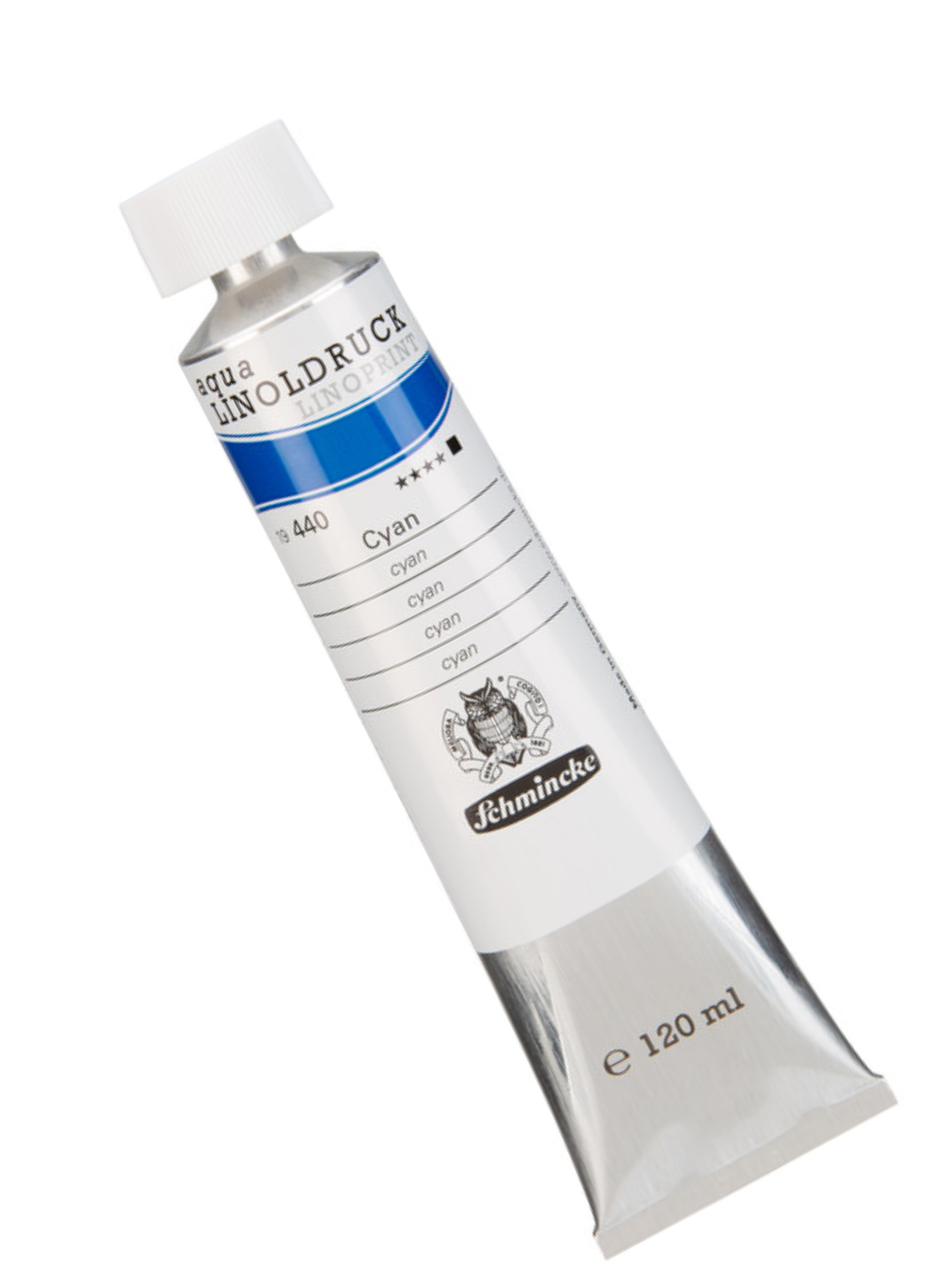 Schmincke Aqua Linoprint - cyan (120 ml)