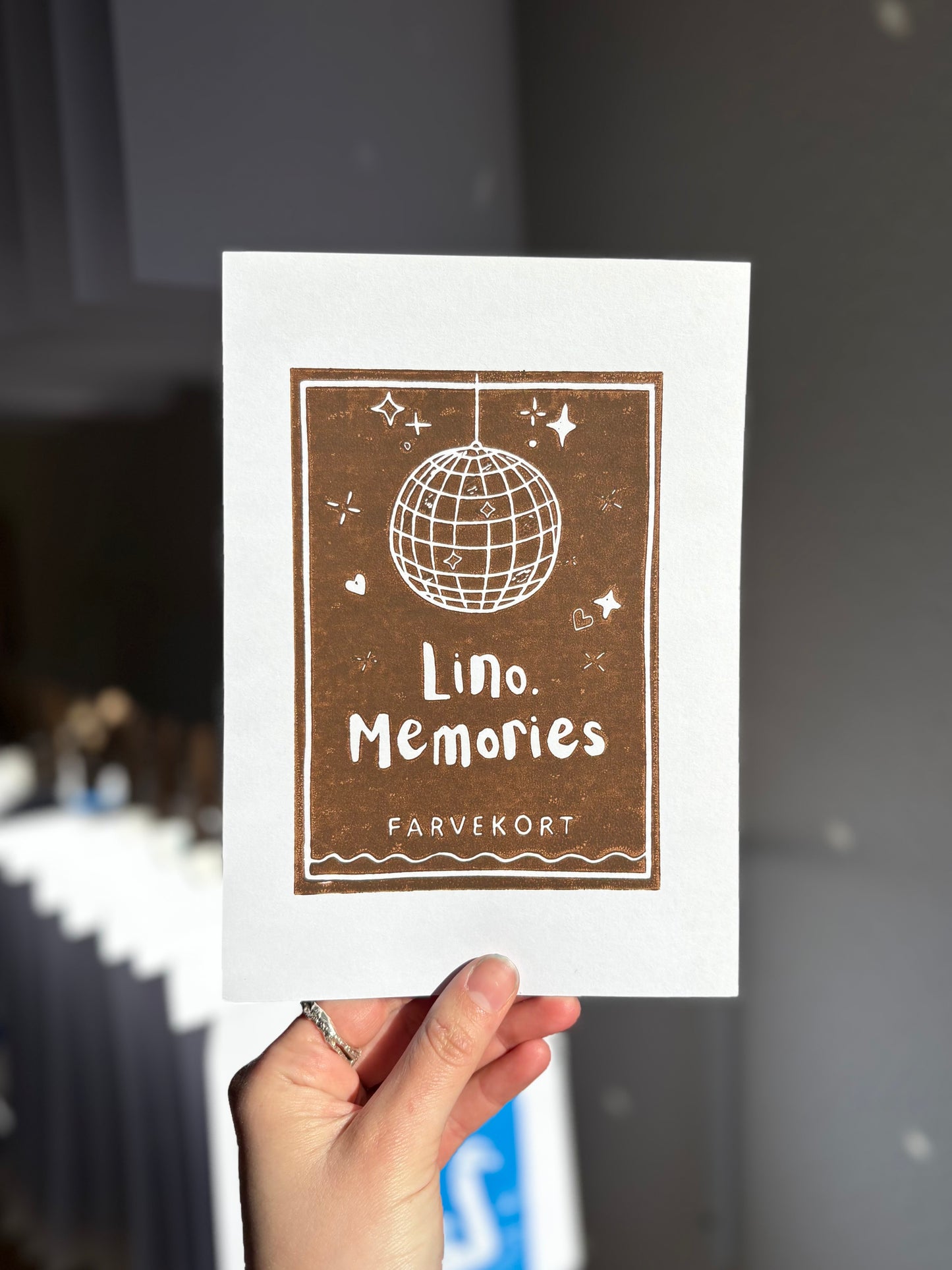 Schmincke Aqua Linoprint - sepia brun (120 ml)