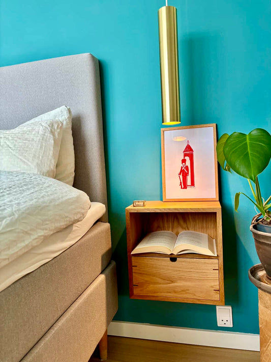 Garder - håndlavet linoleumstryk