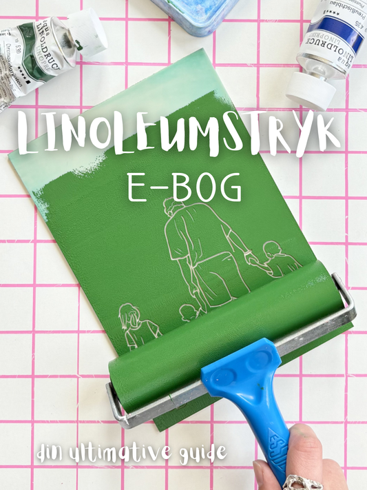 Din ultimative guide til linoleumstryk (e-bog) - INTROPRIS 99 kr