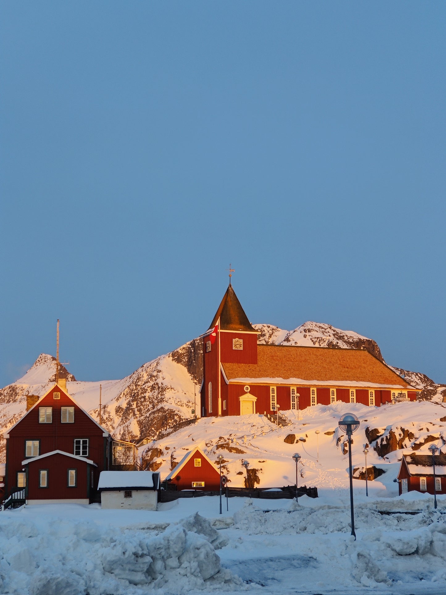 Sisimiut, Grønland (vælg farve)